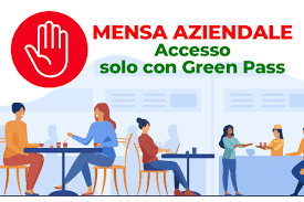 GREEN PASS NELLE MENSE AZIENDALI