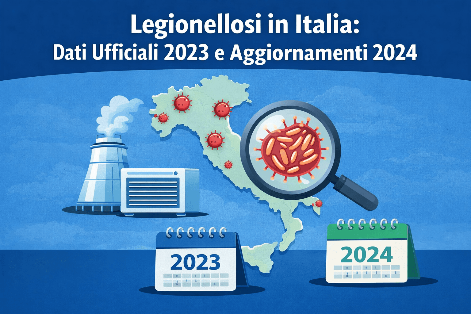 Legionellosi in Italia: Dati Ufficiali 2023 e Aggiornamenti 2024