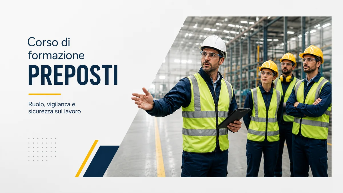 Corso di formazione PREPOSTI