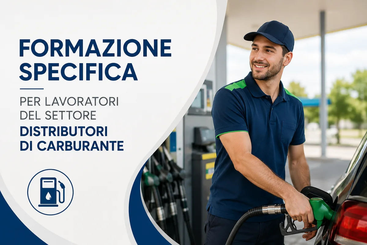 Formazione specifica per lavoratori del settore distributori di carburante