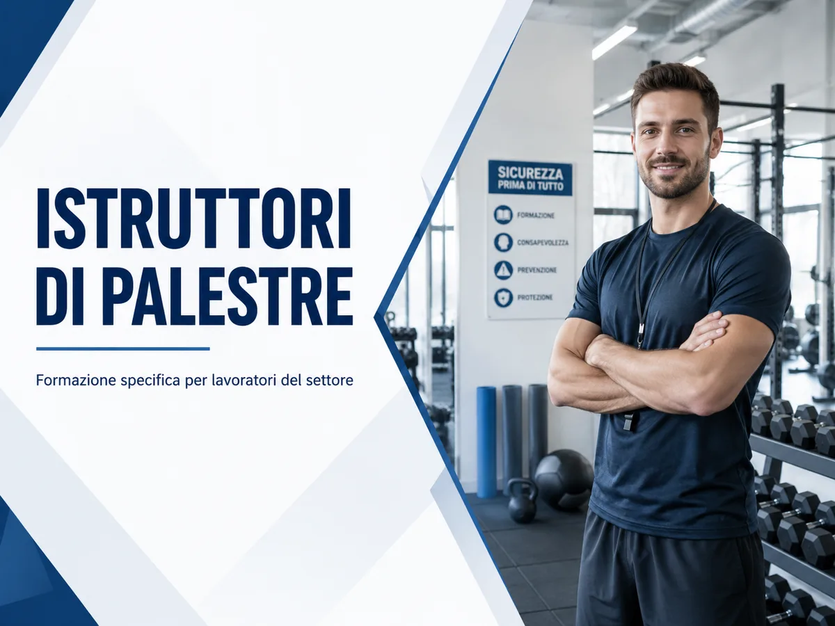 Formazione specifica per lavoratori del settore istruttori di palestre
