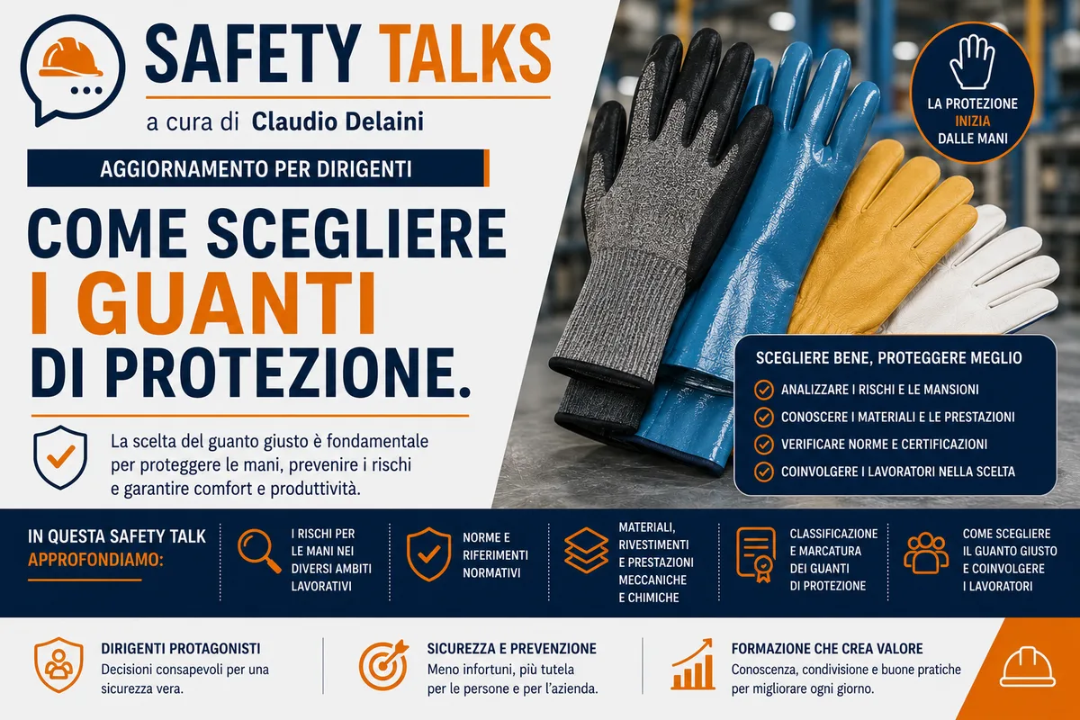 Aggiornamento per dirigenti. La sicurezza nelle isole robotizzate