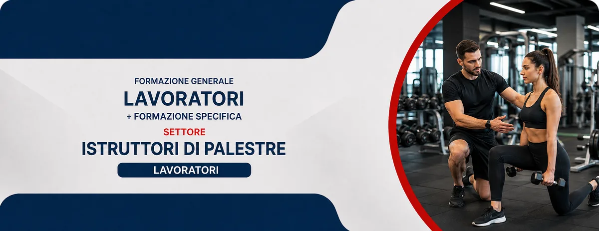 Formazione generale e specifica per lavoratori del settore istruttori di palestre