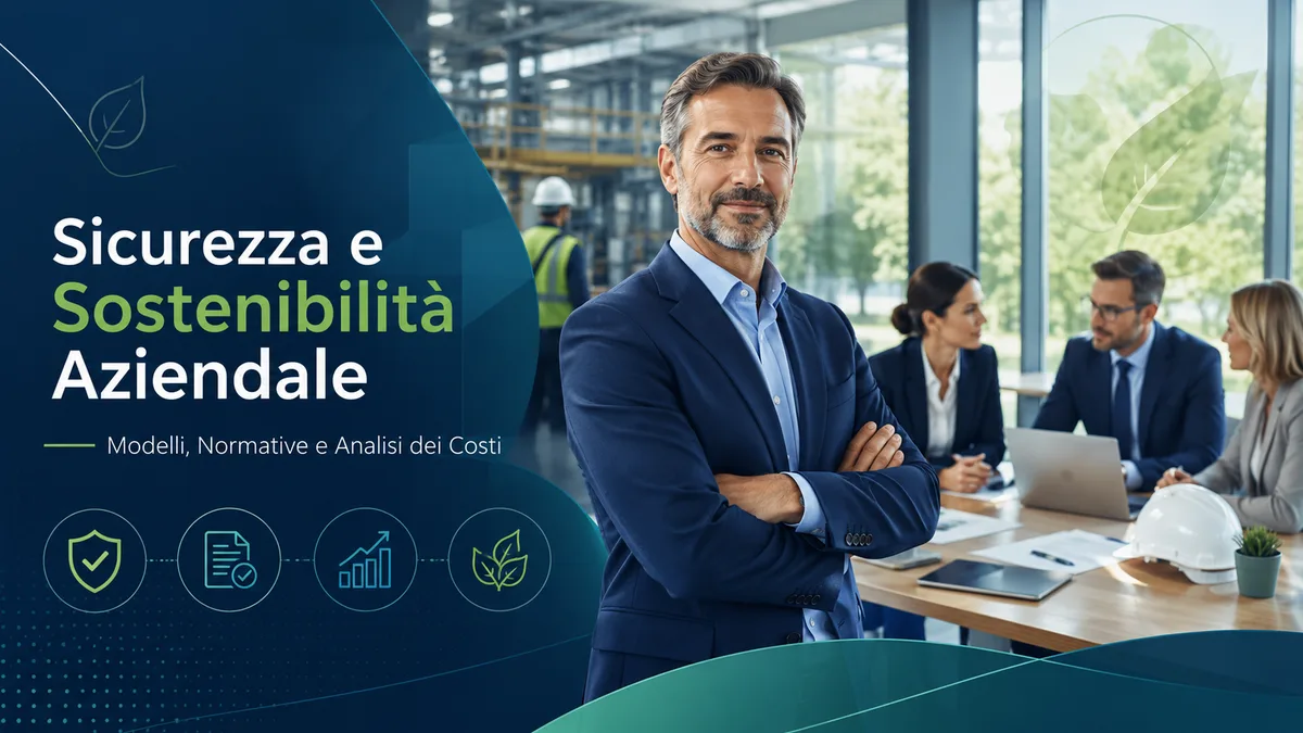 Aggiornamento formazione per dirigenti - Sicurezza e Sostenibilità Aziendale: Modelli, Normative e Analisi dei Costi