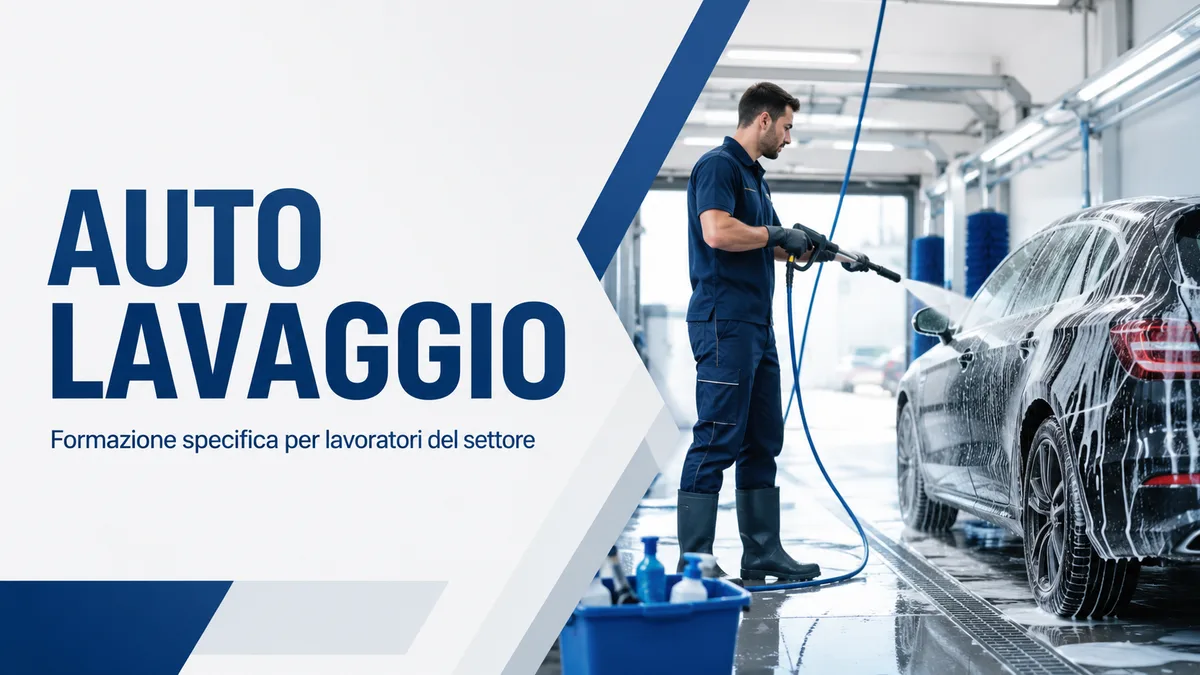 Formazione specifica per lavoratori del settore autolavaggio
