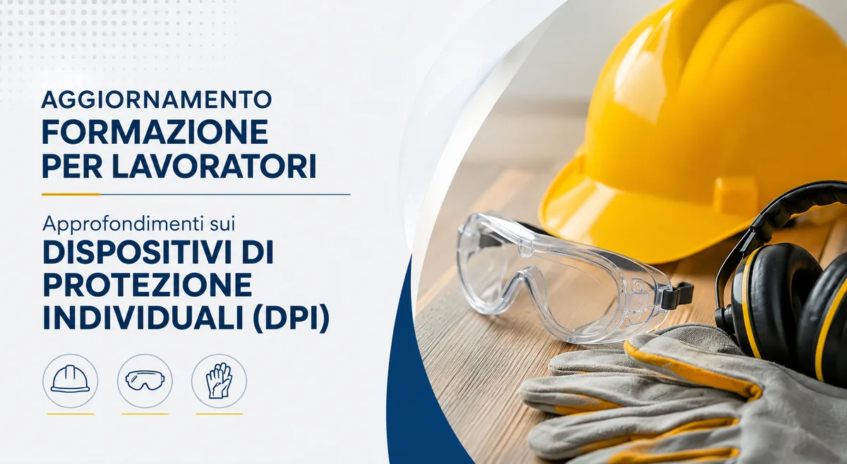 Aggiornamento formazione per lavoratori. Approfondimenti sui dispositivi di protezione individuali (DPI)